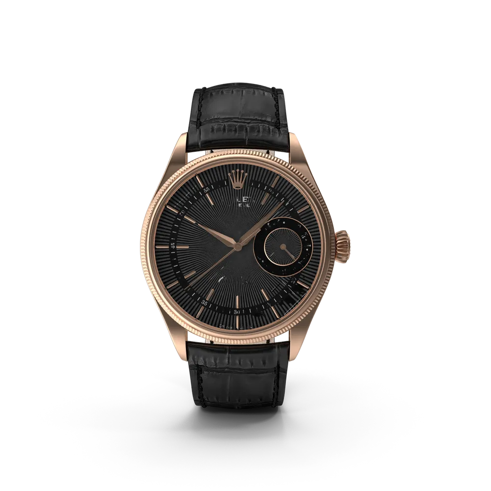 Rolex Cellini Date Black Dial